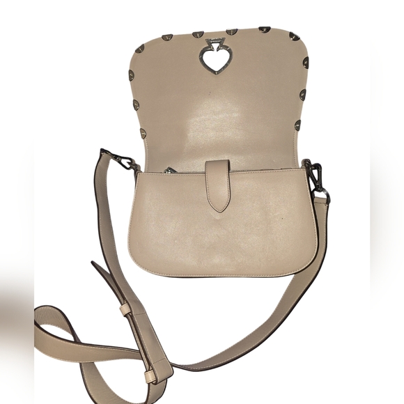 Kate Spade Suzy Scallop EW Saddle Bag Warm Taupe Market Sample - Picture 4 of 14